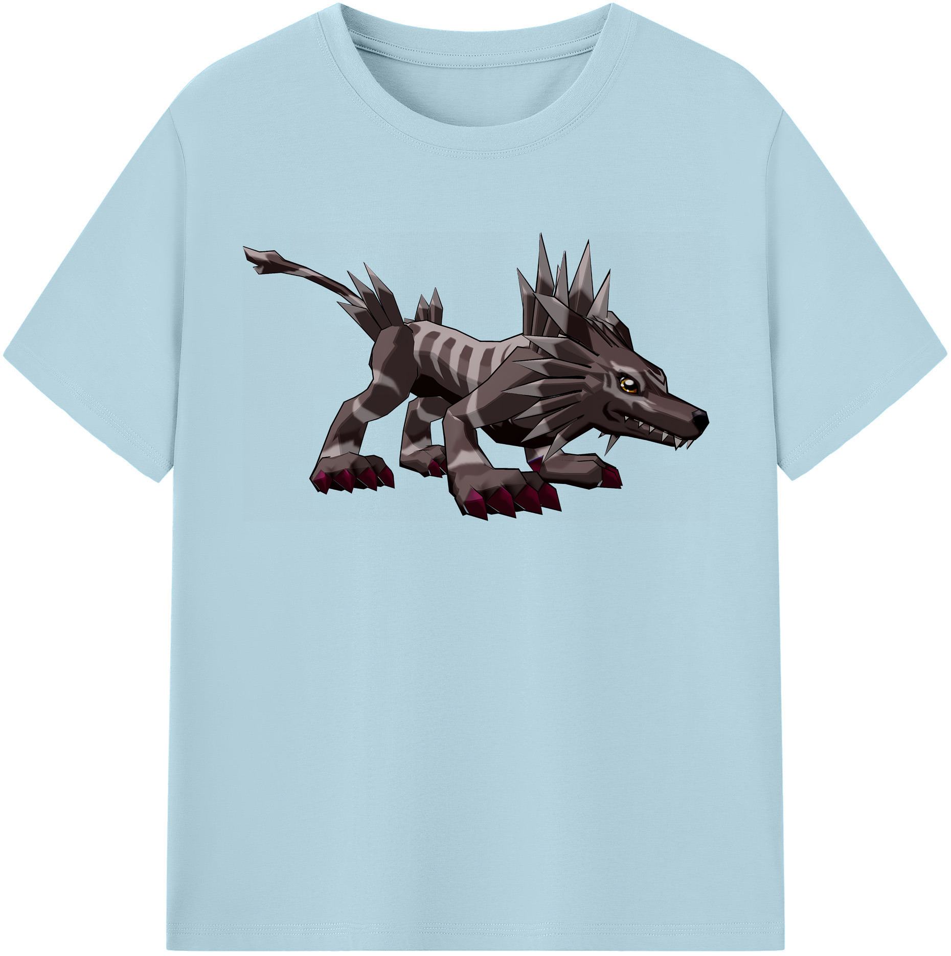 （画像用） Digimon デジタルモンスター/デジモン 綿100％半袖Tシャツ（フロントプリント）
